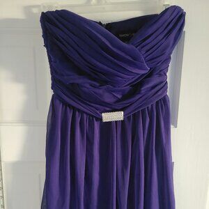 Purple Cocktail Dress